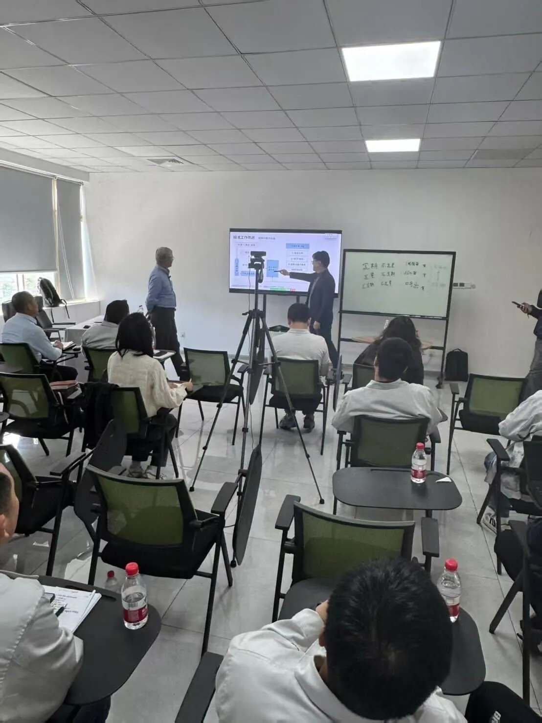 改善指導と育成勉強会の様子